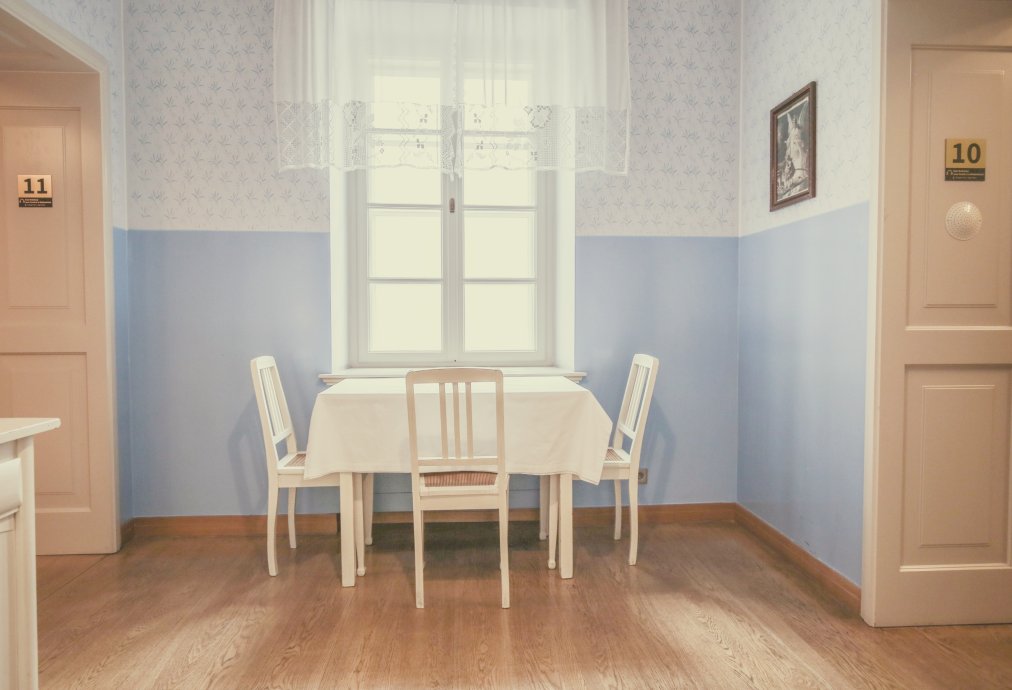 table from the kitchen in the Wojtyła's apartment